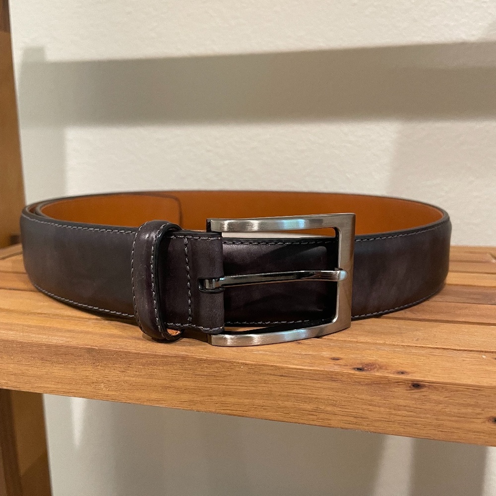 grey men's belt - size 34